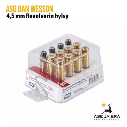 ASG Dan Wesson 4,5mm ilma revolverin hylsy - ASG Lippaat - 5707843067928 - 2