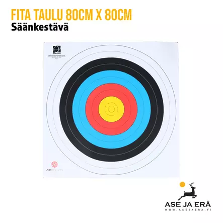 FITA taulu 80cm x 80cm - Paperiset maalitaulut - 1142611000 - 1