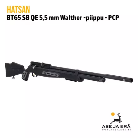 Hatsan BT65 SB QE Lothar Walther synteettinen 5,5mm ilmakivääri - 5,5 mm PCP paineilmakiväärit - 067590068210 - 4