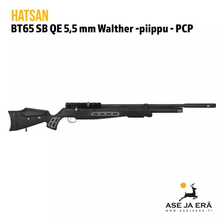 Hatsan BT65 SB QE Lothar Walther synteettinen 5,5mm ilmakivääri - 5,5 mm PCP paineilmakiväärit - 067590068210 - 3
