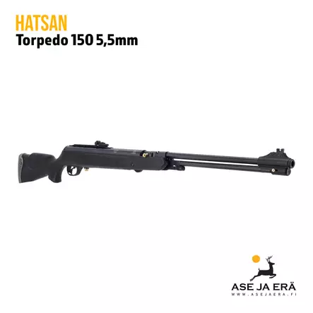 Hatsan Torpedo 150 5,5mm ilmakivääri - oikealta etuviistosta - Vipuviritteiset ilmakiväärit - 067250 - 5