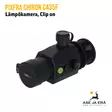 Pixfra Chiron kiikaritähtäimen lämpölisäosa 35mm C435F - vasemmalta takaviistosta okulaarisuoja paikallaan - Clip On -Lämpölisäosa - 6976144455461 - 8