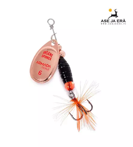 Armada Tackle Insane Spinner lippa musta/kupari - Lipat alle 15g - 7340143704032 - 1