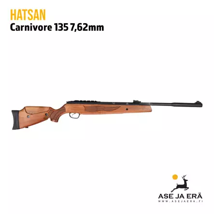 Hatsan Carnivore 135 7,62mm Break-Barrel ilmakivääri - Vipuviritteiset ilmakiväärit - HATSANCARNIVORE762 - 1