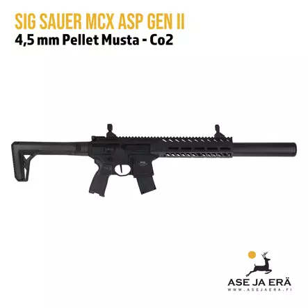 Sig Sauer MCX ASP Gen II 4,5mm ilmakivääri - CO2 ilmakiväärit - 798681662432 - 1