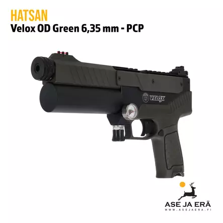 Hatsan Velox PCP 6,35mm OD Green paineilmapistooli - Paineilmatoimiset ilmapistoolit - 067464 - 2