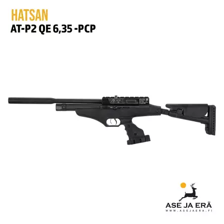 Hatsan AT-P2 synt. QE vaimennin 6,35 mm, sivusta - Paineilmatoimiset ilmapistoolit - 067514 - 2
