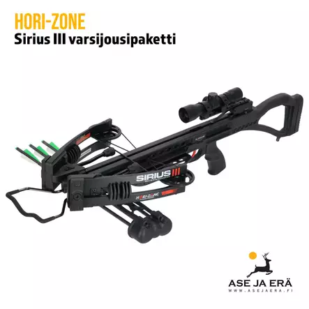 Hori-Zone Sirius III varsijousipaketti, yleiskuva etuviistosta - Varsijouset - 8720054796804 - 1