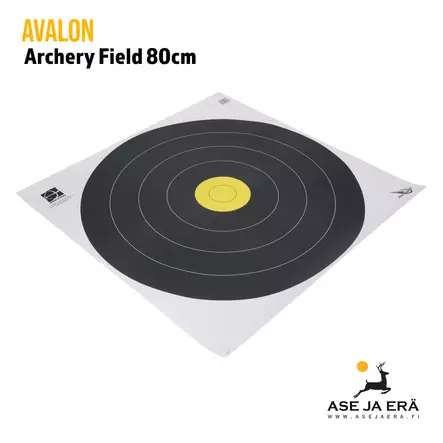 Avalon World Archery Field 80cm 1-spot 6-rings Spottitaulu - Paperiset maalitaulut - 9227000007261x1 - 2
