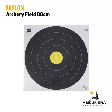 Avalon World Archery Field 80cm 1-spot 6-rings Spottitaulu - Paperiset maalitaulut - 9227000007261x1 - 1