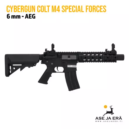 Cybergun Colt M4 Special Forces Airsoft kivääri -sähkökäyttöinen - Kiväärit - 3559961808684 - 4