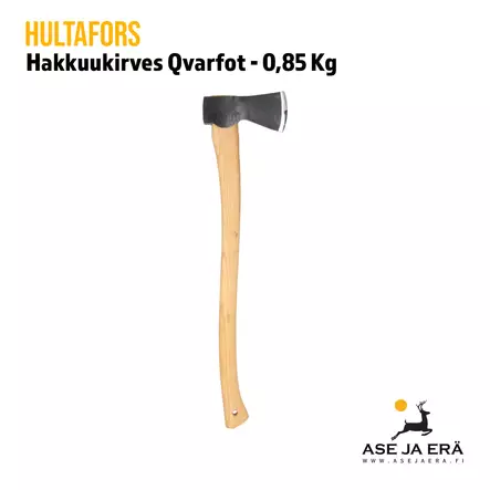 Hultafors hakkuukirves Qvarfot 0,85kg - Linkkuveitset, piilut ja sahat - 7391408417204 - 5