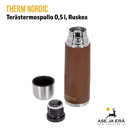 Therm Nordik Termospullo 0,5 l - Osat irrallaan - Termospullot ja termosmukit - 7340143701734 - 4