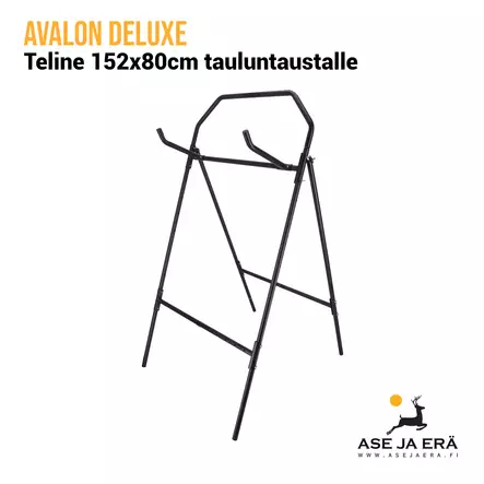 Avalon Deluxe Teline 152x80cm Jousiammuntataustoille - Tauluntaustat ja telineet - 6426010225235 - 2
