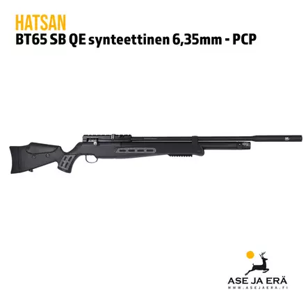 Hatsan BT65 SB QE Lothar Walther synteettinen 6,35mm ilmakivääri - 6,35 mm PCP paineilmakiväärit - 067600068215 - 1
