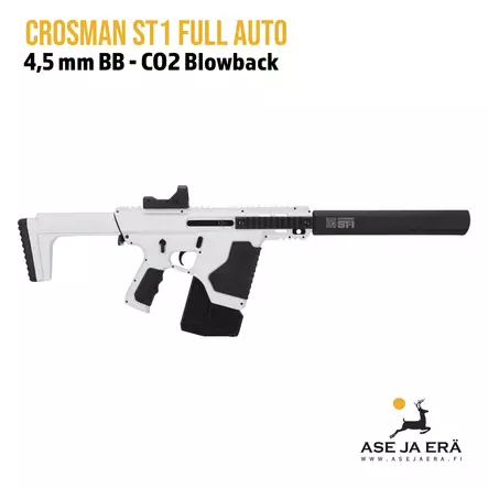 Crosman ST1 Full Auto 4,5mm BB CO2 ilmakivääri - sivukuva - CO2 ilmakiväärit - 028478154476 - 1