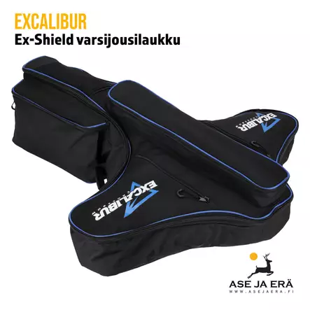 Excalibur Ex-Shield varsijousilaukku - etuviistosta vasemmalta - Varsijousen tarvikkeet - 626192958556 - 2
