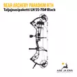 Bear Archery Paradigm taljajousipaketti LH Black - yleiskuva sivusta - RTS taljajousipaketit - 754806380476 - 9