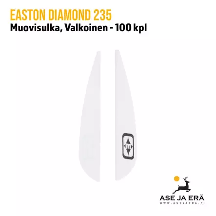 Easton Diamond 235 muovisulka, Valkoinen - yksityiskohta kahdesta sulasta - Muovisulat - 723560989607 - 2