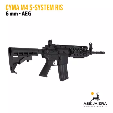 Cyma M4 S-System AEG airsoft-kivääri-sähkökäyttöinen - Kiväärit - CM008 - 2
