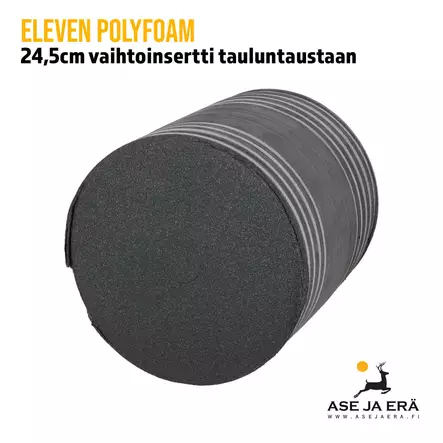 Eleven Polyfoam 24,5 cm vaihtoinsertti tauluntaustaan, etuviistosta - Tauluntaustat ja telineet - 8720054155199 - 2