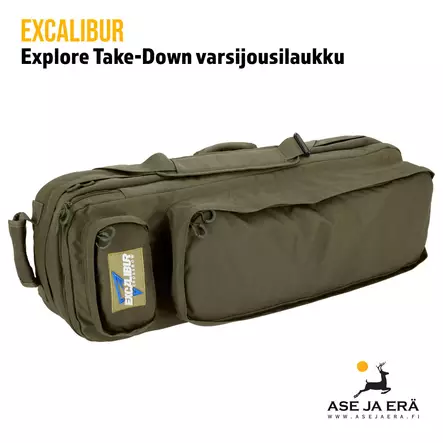 Excalibur Explore Take-Down varsijousilaukku - etuviistosta - Varsijousen tarvikkeet - 626192975119 - 2