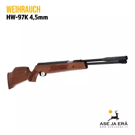 Weihrauch HW-97K 4,5mm ilmakivääri - Vipuviritteiset ilmakiväärit - 4042406104629 - 3